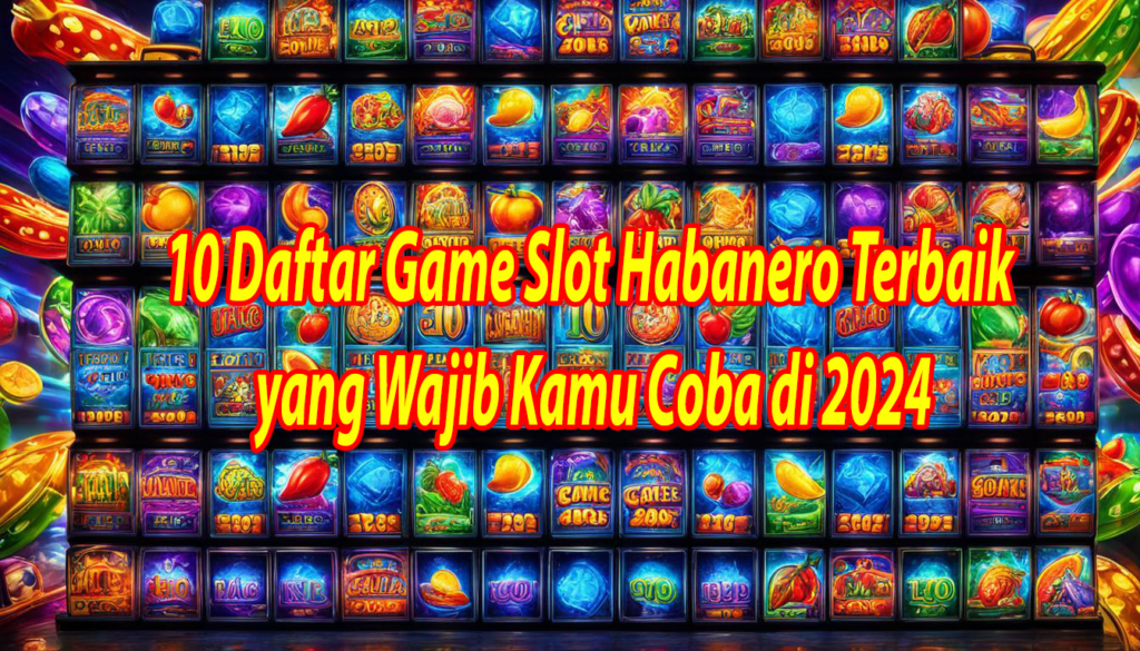 10 Daftar Game Slot Habanero Terbaik yang Wajib Kamu Coba di 2024